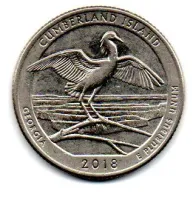 Estados Unidos - 2018D - 25 Cents - Georgia- Park Quarter Dollar - MBC