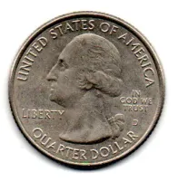 Estados Unidos - 2013D - 25 Cents - Maryland- Park Quarter Dollar - MBC - Foto 2