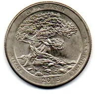 Estados Unidos - 2013D - 25 Cents - Nevada - Park Quarter Dollar - MBC