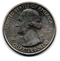 Estados Unidos - 2016P - 25 Cents - West Virginia - Park Quarter Dollar - Soberba - Foto 2