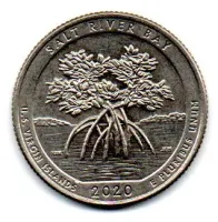 Estados Unidos - 2020D - 25 Cents - U.S. Virgin Islands - Park Quarter Dollar - MBC