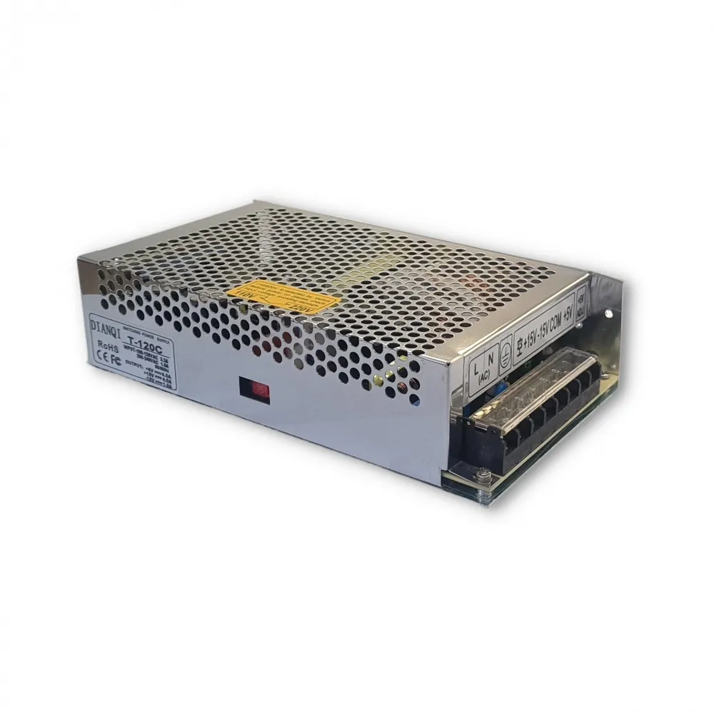 FONTE MULTI-SAIDA T-120C OUTPUT +5V/ +15V/ -15V