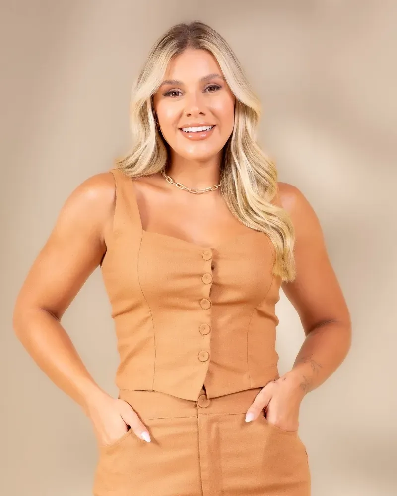 Cropped Linho Diva