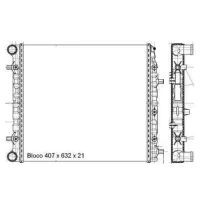 Radiador de Água Volkswagen Polo 1.6 / 2.0 Flex Ano 2006 a  2014 RMM698001M - Foto 4