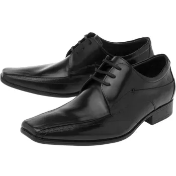 Sapato Crata Social Cadarço Preto