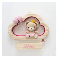 Ursinha Princesa - Nuvem M - Porta Maternidade