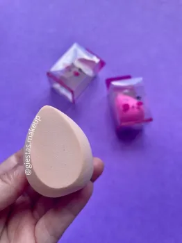 Esponja Gota Chanfrada para Maquiagem