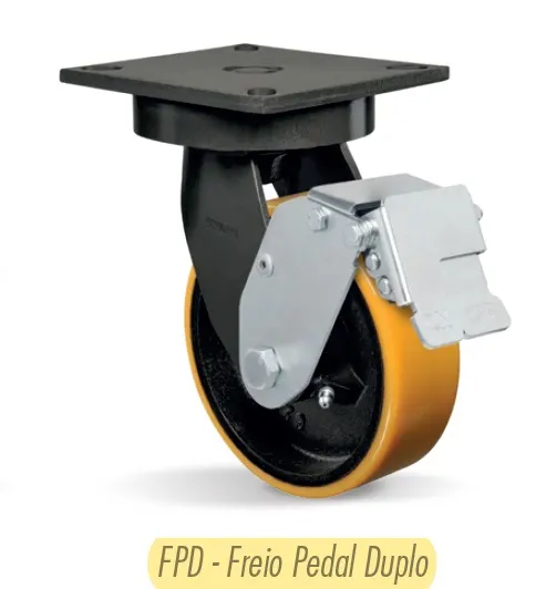 RODIZIO GMX 82 PE FPD - 900KG Imagem