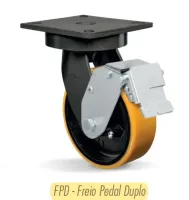 RODIZIO GMX 82 PE FPD - 900KG