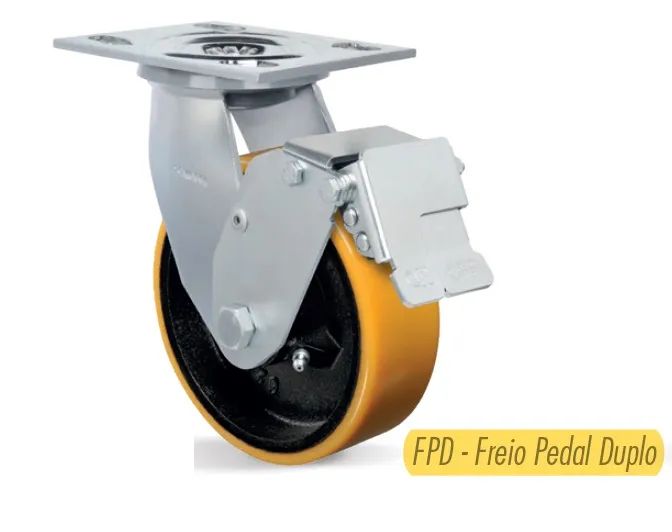 RODIZIO GS 62 PE FPD - 700KG Imagem