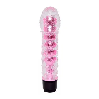 VIBRADOR MULTIVELOCIDADE COM CAPA TEXTURIZADA MASSAGEADORA