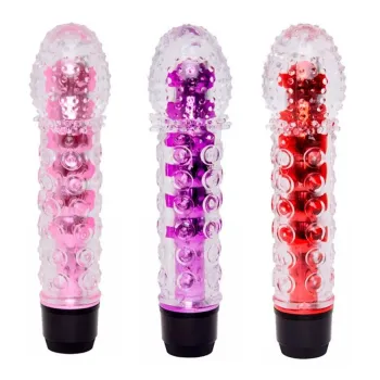 VIBRADOR MULTIVELOCIDADE COM CAPA TEXTURIZADA MASSAGEADORA - Foto 2