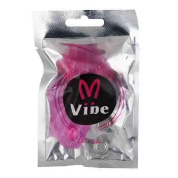 ANEL PENIANO COM VIBRADOR E PÉROLA ESTIMULADORA - Foto 2