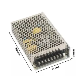 FONTE MULTI-SAIDA Q-60C OUTPUT +5V/ +15V/ -15V COM -5V - Foto 2