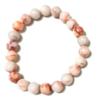 Pulseira De Jaspe Imperial Red Network 