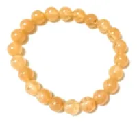 Pulseira Quartzo Rutilado 8mm