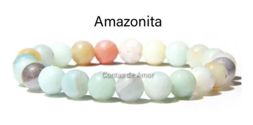 Pulseira Em Pedra Natural Amazonita 