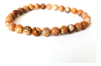 Pulseira De Jaspe Madeira  - Foto 2