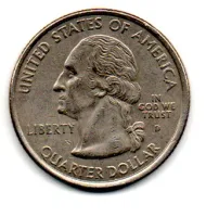 Estados Unidos - 2002D - 25 Cents - Ohio - State Quarter Dollar - MBC - Foto 2
