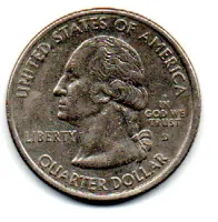 Estados Unidos - 2000D - 25 Cents - Virginia- State Quarter Dollar - Foto 2