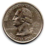 Estados Unidos - 2000P - 25 Cents - South Carolina - State Quarter Dollar - Foto 2