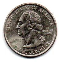 Estados Unidos - 2004D - 25 Cents - Iowa - State Quarter Dollar - Foto 2