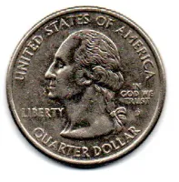 Estados Unidos - 2005D - 25 Cents - Oregon - State Quarter Dollar - Foto 2
