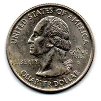 Estados Unidos - 2007D - 25 Cents - Washington - State Quarter Dollar - Foto 2