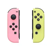 Controle Joy-Con L/R Rosa / Amarelo  Pastel - Nintendo Switch - Foto 3