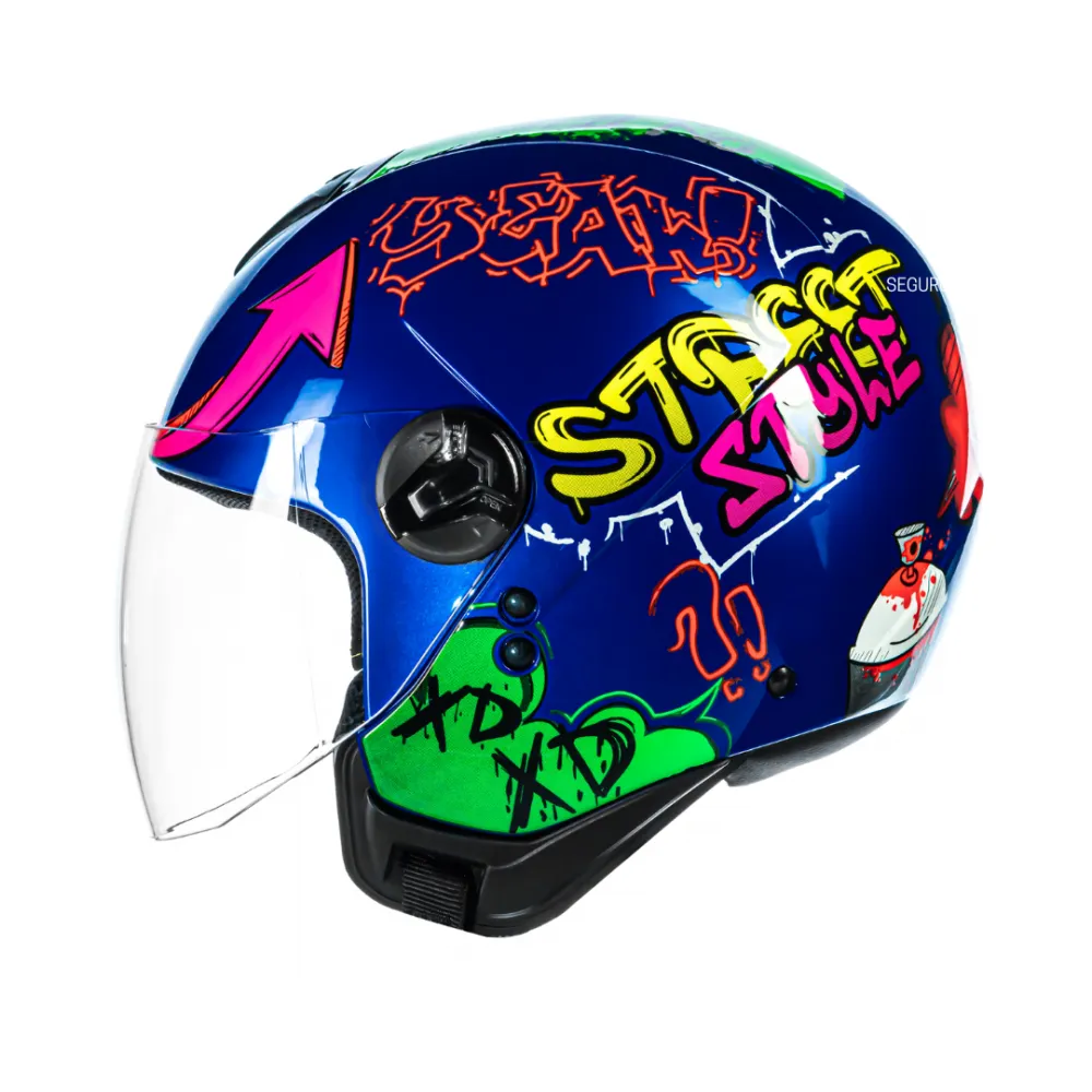 Capacete Peels Freeway Street Imagem