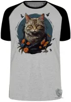 Camiseta Gato e Borboletas - Foto 3