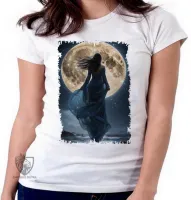  Camiseta Mulher e a Lua - Foto 2