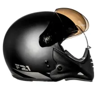 Capacete Peels F 21 Classic Preto Fosco - Foto 6