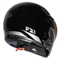 Capacete Peels F 21 Classic Preto brilho - Foto 5
