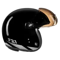 Capacete Peels F 21 Classic Preto brilho - Foto 6