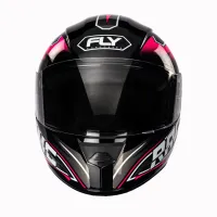 Capacete FLY F 9 Racing Preto Rosa - Foto 2