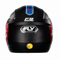 Capacete FLY F 9 Racing Preto Rosa - Foto 3