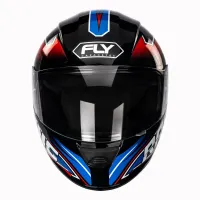 Capacete FLY F 9 Racing Preto Azul Vermelho - Foto 2