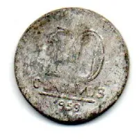 1959 - 10 Centavos - Moeda Brasil - UTG