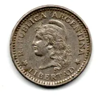 Argentina - 1957 - 5 Centavos - Foto 2