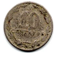 Argentina - 1909 - 10 Centavos - Foto 2