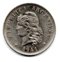 Argentina - 1941 - 50 Centavos