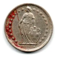 Suíça - 1970 - 1/2 Franc - Foto 2