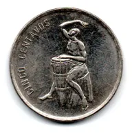 República Dominicana - 1989 - 5 Centavos - Foto 2