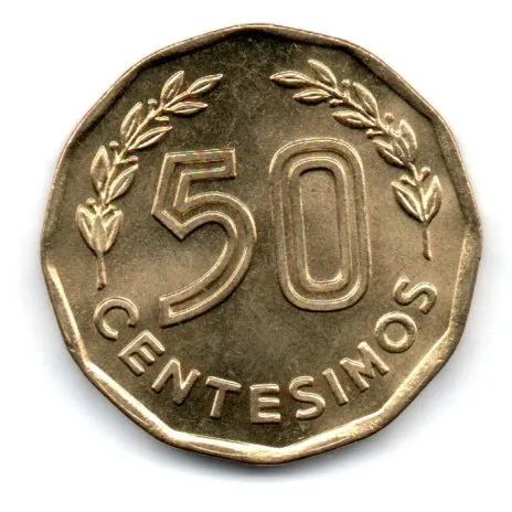 Uruguai - 1981 - 50 Centesimos - Estado de Conservação: Flor de Cunho (FC)