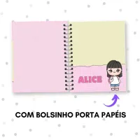 CADERNO UNIVERSITÁRIO PERSONALIZADO - 15  MATÉRIAS - Foto 3
