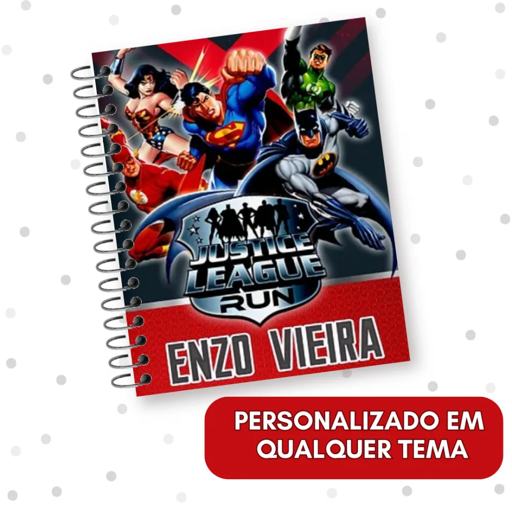 CADERNO UNIVERSITÁRIO PERSONALIZADO - 15  MATÉRIAS