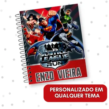 CADERNO UNIVERSITÁRIO PERSONALIZADO - 15  MATÉRIAS