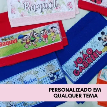 TOALHINHA  PERSONALIZADA