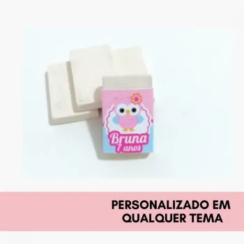BORRACHA PERSONALIZADA - PEQUENA